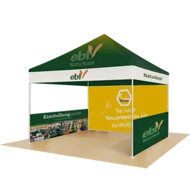 Individuelles Outdoor-Vordachzelte 3 m x 3 m - Imprint Now - DE