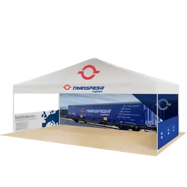 Carpa Para Ferias al Aire Libre 6,1 m x 3 m - Imprint Now - ES