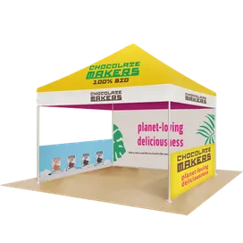 Gepersonaliseerde Outdoor Luifeltenten 3 m x 3 m - Imprint Now - NL