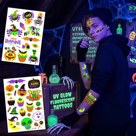 UV Glow Fluorescent Tattoos - Custom Pro Prints