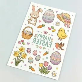 Temporary Tattoos Sheet - Custom Pro Prints