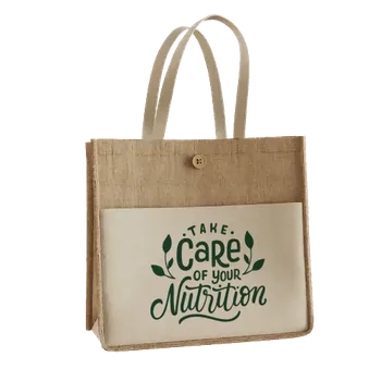 Jute Tote Bags - Custom Tees Today