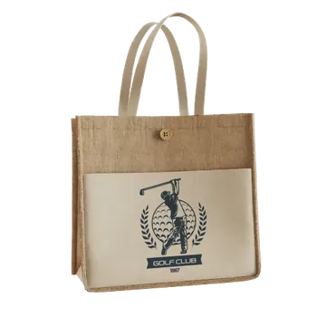 Jute Tote Bags - Custom Tees Today