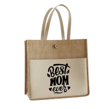 Jute Tote Bags - Custom Tees Today