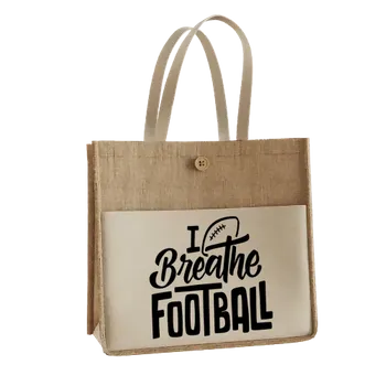 Jute Tote Bags - Custom Tees Today