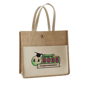 Jute Tote Bags - Custom Tees Today