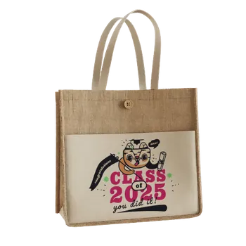 Jute Tote Bags - Custom Tees Today