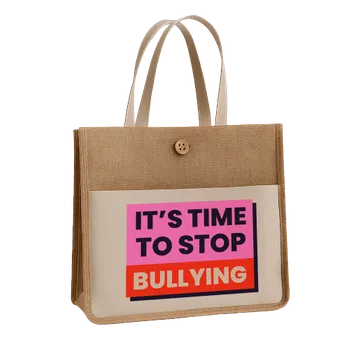 Jute Tote Bags - Custom Tees Today