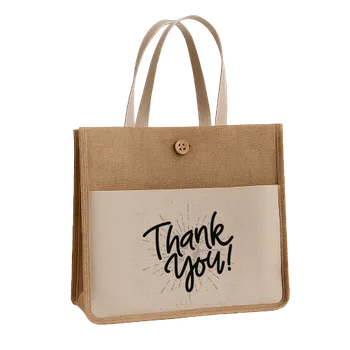 Jute Tote Bags - Custom Tees Today