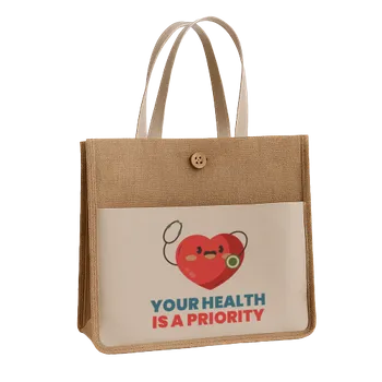 Jute Tote Bags - Custom Tees Today