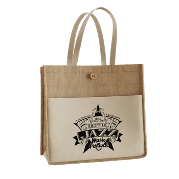 Jute Tote Bags - Custom Tees Today