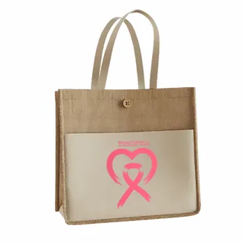 Jute Tote Bags - Custom Tees Today