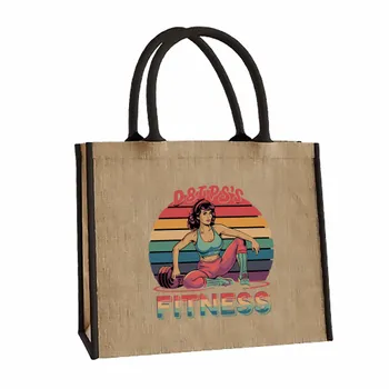 Jute Tote Bags - Custom Tees Today