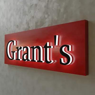 Side Lit Signs - Stealth Promo Co