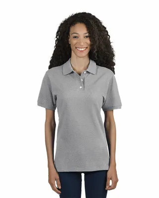 Ladies' Premium Ringspun Cotton Piqué Polo - Stealth Promo Co