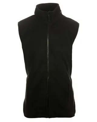 Men's Polar Fleece Vest - Stealth Promo Co