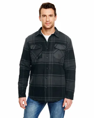 Adult Quilted Flannel Jacket - Stealth Promo Co