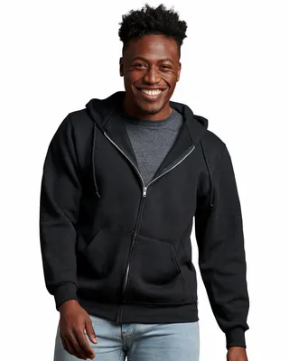 Adult Dri-Power® Full-Zip Hooded Sweatshirt - Stealth Promo Co