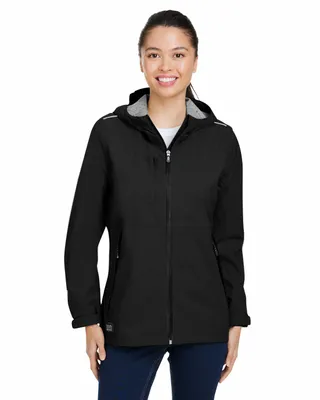 Ladies' Challenger Full-Zip Waterproof Jacket - Stealth Promo Co