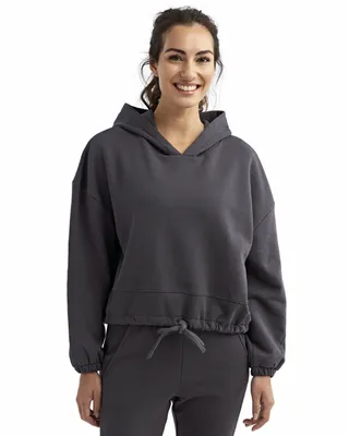 Ladies' Cropped Maria Hoodie - Stealth Promo Co