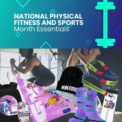 National Physical Fitness and Sports Month Essentials - Custom Tees Today