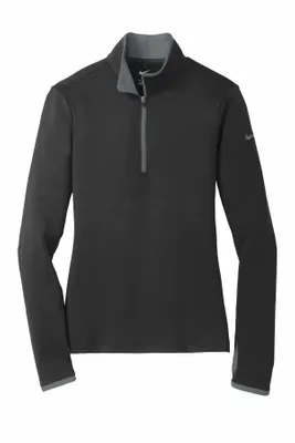 Nike Women's Dri-FIT Stretch 1/2-Zip Cover-Up. 779796 - Stealth Promo Co