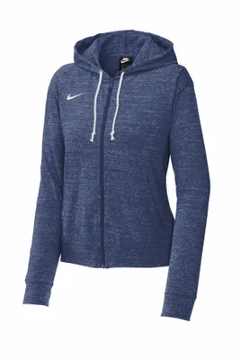 Nike Women's Gym Vintage Full-Zip Hoodie CN9402 - Stealth Promo Co