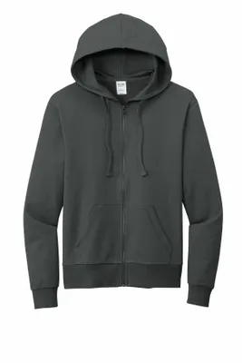 Allmade Unisex Organic French Terry Full-Zip Hoodie AL4002 - Stealth Promo Co
