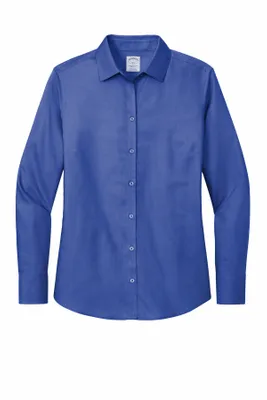 Brooks Brothers Women's Wrinkle-Free Stretch Nailhead Shirt BB18003 - Stealth Promo Co