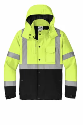 CornerStone ANSI 107 Class 3 Waterproof Insulated Ripstop Bomber Jacket CSJ501 - Stealth Promo Co