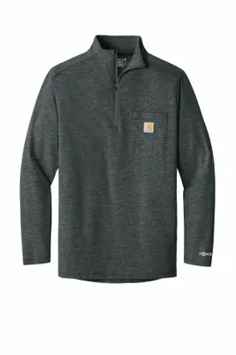 Carhartt Force 1/4-Zip Long Sleeve T-Shirt CT106660 - Stealth Promo Co