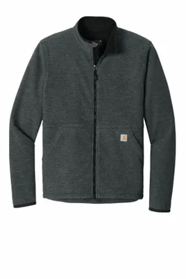 Carhartt Textured Full-Zip Fleece Jacket CT106416 - Stealth Promo Co