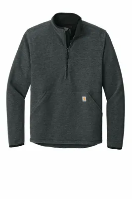 Carhartt Textured 1/2-Zip Fleece Jacket CT106417 - Stealth Promo Co