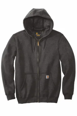 Carhartt Midweight Hooded Zip-Front Sweatshirt. CTK122 - Stealth Promo Co