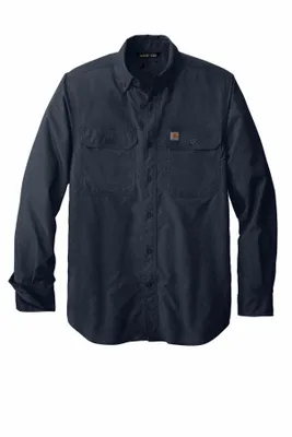 Carhartt Force Solid Long Sleeve Shirt CT105291 - Stealth Promo Co