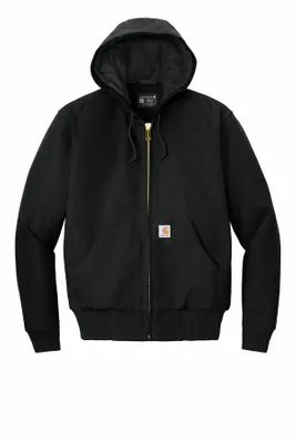 Carhartt Tall Quilted-Flannel-Lined Duck Active Jac. CTT106677 - Stealth Promo Co