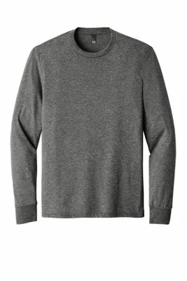 District Perfect Tri Long Sleeve Tee . DM132 - Stealth Promo Co