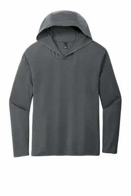 District Perfect Tri Long Sleeve Hoodie. DM139 - Stealth Promo Co