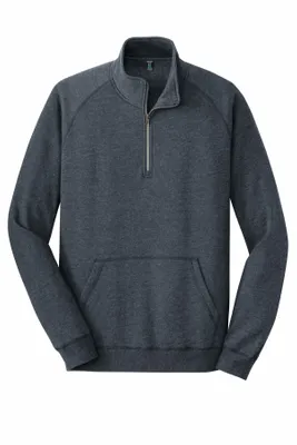 District Lightweight Fleece 1/4-Zip. DM392 - Stealth Promo Co