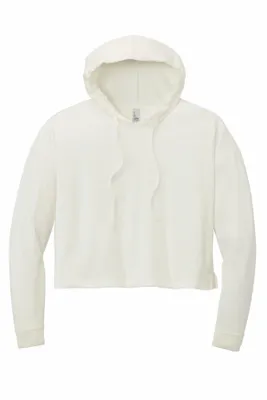 District Women's Perfect Tri Midi Long Sleeve Hoodie DT1390L - Stealth Promo Co