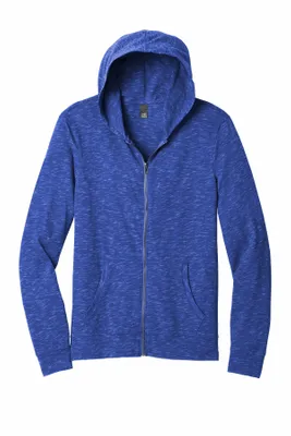 District Medal Full-Zip Hoodie. DT565 - Stealth Promo Co