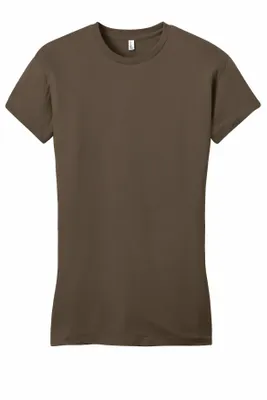 District Women's Fitted Very Important Tee . DT6001 - Stealth Promo Co