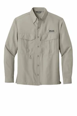 Eddie Bauer - Long Sleeve Performance Fishing Shirt. EB600 - Stealth Promo Co