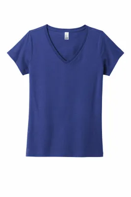 District Women's The Concert Tee V-Neck DT5002 - Stealth Promo Co