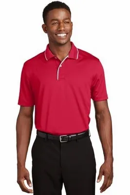 Sport-Tek Dri-Mesh Polo with Tipped Collar and Piping. K467 - Stealth Promo Co