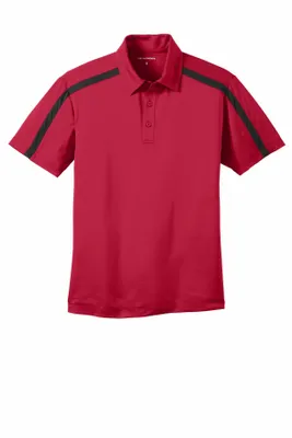 Port Authority Silk Touch Performance Colorblock Stripe Polo. K547 - Stealth Promo Co