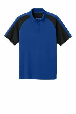 Port Authority Wearever Performance Pique Colorblock Polo K247 - Stealth Promo Co