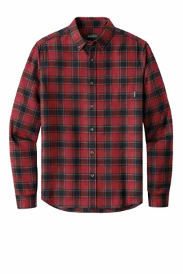 Eddie Bauer Long Sleeve Favorite Flannel Plaid Shirt EB610 - Stealth Promo Co