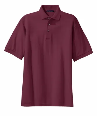 Port Authority Heavyweight Cotton Pique Polo. K420 - Stealth Promo Co