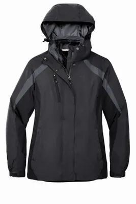 Port Authority Women's Colorblock 3-in-1 Jacket. L321 - Stealth Promo Co